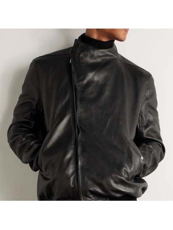 Mut Other - Mut made by Rick Owen’s Men's Black Leather Jacket, size EU 50 - or Large